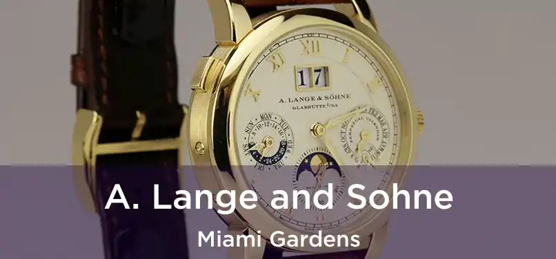 A. Lange and Sohne Miami Gardens